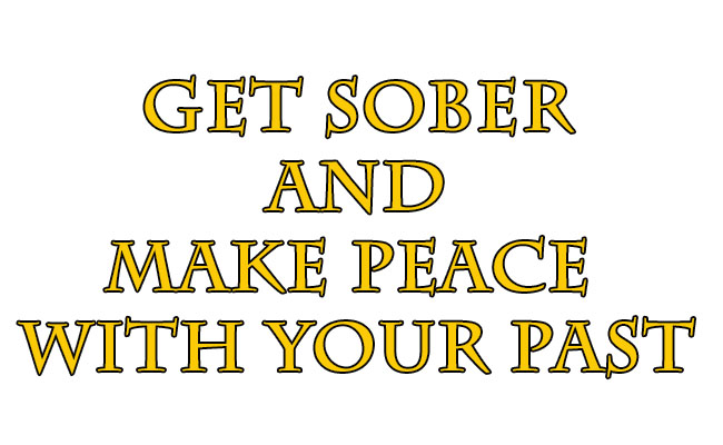 get sober